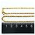 Autre Marque Collar de oro amarillo 24K Dorado - vista 4