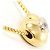 Autre Marque Collana in oro 18K con diamante D'oro - vista 2