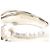 Autre Marque Anillo alianza en oro blanco 18K con diamantes marrones Dorado - vista 5