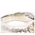 Autre Marque Anillo alianza en oro blanco 18K con diamantes marrones Dorado - vista 6
