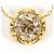Autre Marque Collana in oro giallo 18K e diamanti brown D'oro