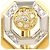 Autre Marque Orecchini a lobo in platino PT900 e oro giallo 18K D'oro - vista 2