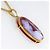 Autre Marque Collar de oro amarillo 18K con camafeo de piedra Dorado - vista 2