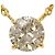 Autre Marque Collana in oro giallo 18K con diamanti D'oro