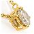 Autre Marque Collana in oro giallo 18K con diamanti D'oro - vista 2
