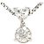 Autre Marque Platin-Halskette PT850 mit Diamant