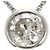 Autre Marque Collana in platino e diamanti