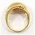 Autre Marque Anello a fascia elegante in oro giallo 18K con rubino e diamante D'oro - vista 3