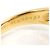 Autre Marque Anello a fascia elegante in oro giallo 18K con rubino e diamante D'oro - vista 6
