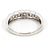 Autre Marque Platin-Ring mit Diamant - Ansicht 4