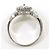 Autre Marque Platin-Ring mit Diamant - Ansicht 3