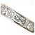 Autre Marque PT900 Platin-Bandring mit Diamant - Ansicht 2