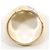 Autre Marque Anello fede in platino PT900 e oro giallo 18K con diamanti D'oro - vista 3