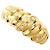Autre Marque Ringband aus 18K Gelbgold mit Diamant Golden