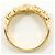 Autre Marque Ring aus 18K Gelbgold mit Diamant Golden - Ansicht 3