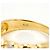 Autre Marque Ring aus 18K Gelbgold mit Diamant Golden - Ansicht 5