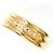 Autre Marque Ringband aus 18K Gelbgold mit Diamant Golden