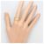Autre Marque Ringband aus 18K Gelbgold mit Diamant Golden - Ansicht 7
