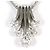 Autre Marque Platin-Diamant-Halskette