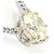 Autre Marque Collana in platino PT850 con diamante giallo - vista 2