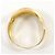 Autre Marque Ehering aus 18K Gelbgold und Platin mit Diamant Golden - Ansicht 3