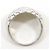 Autre Marque Platin-Bandring mit Diamant - Ansicht 3