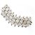 Autre Marque Platin-Bandring mit Diamant