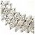Autre Marque Platin-Bandring mit Diamant - Ansicht 2