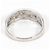 Autre Marque Ehering aus 18K Weißgold mit Diamant Golden - Ansicht 4