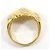 Autre Marque Ringband aus 18K Gelbgold mit Diamant Golden - Ansicht 3