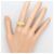 Autre Marque Ringband aus 18K Gelbgold mit Diamant Golden - Ansicht 7