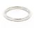 Autre Marque Bague alliance élégante en or blanc 18K avec diamants Doré - vue 4