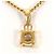 Autre Marque Collana in oro giallo 18K con diamante D'oro - vista 3