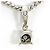 Autre Marque Platinhalskette mit Diamant - Ansicht 4