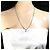 Autre Marque Platinhalskette mit Diamant - Ansicht 6