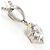 Autre Marque Platin-Halskette PT900 / PT850 mit Diamant - Ansicht 2