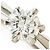 Autre Marque Platin-Ring mit Diamant - Ansicht 2