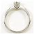 Autre Marque Platin-Ring mit Diamant - Ansicht 3