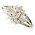 Autre Marque Platin-Diamant-Bandring