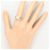 Autre Marque Platin-Diamant-Bandring - Ansicht 7