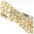 Autre Marque Anello a fascia elegante in oro 18K e platino D'oro - vista 2