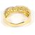 Autre Marque Anello a fascia elegante in oro 18K e platino D'oro - vista 4