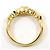 Autre Marque Anello fede in oro giallo 18K con diamanti D'oro - vista 3