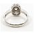 Autre Marque Platin-Ring mit Diamant - Ansicht 4