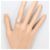 Autre Marque Platin-Ring mit Diamant - Ansicht 7