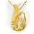 Autre Marque Collana in oro giallo 18K con diamante D'oro