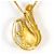 Autre Marque Collana in oro giallo 18K con diamante D'oro - vista 3