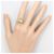 Autre Marque Ehering aus Platin und 18K Gelbgold mit Diamant Golden - Ansicht 8