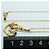 Autre Marque Collana in oro giallo 18K e platino con diamante D'oro - vista 5