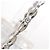 Autre Marque Bracciale con charm in oro bianco 18K e diamanti D'oro - vista 2